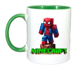 Cana Minecraft Spiderman Pixelat - Img 4