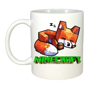 Cana Minecraft Vulpe Adormita - Img 3