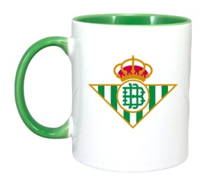 Cana Real Betis Spania , cu logoul stema echipei, Cadoul Perfect - Img 3