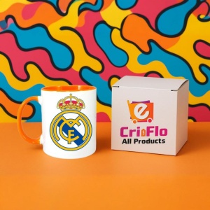 Cana Real Madrid CF Spania , cu logoul stema echipei, Cadoul Perfect - Img 39