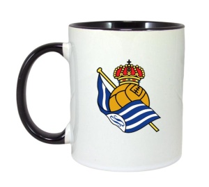 Cana Real Sociedad Spania , cu logoul stema echipei, Cadoul Perfect - Img 6