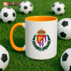 Cana Real Valladolid Spania , cu logoul stema echipei, Cadoul Perfect - Img 43