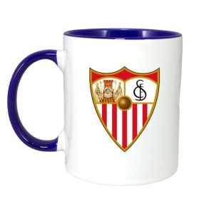 Cana Sevilla FC Spania , cu logoul stema echipei, Cadoul Perfect - Img 4