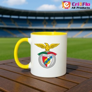 Cana SL Benfica Portugalia , cu logoul stema echipei, Cadoul Perfect - Img 32