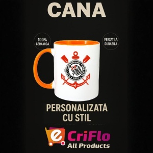 Cana Sport Club Corinthians Paulista Brazilia , cu logoul stema echipei, Cadoul Perfect - Img 40