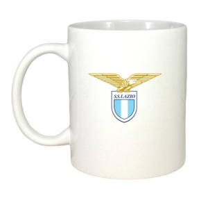 Cana SS Lazio Italia , cu logoul stema echipei, Cadoul Perfect - Img 2