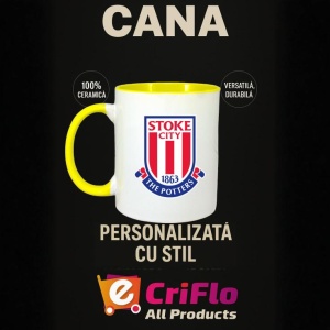 Cana Stoke City Anglia , cu logoul stema echipei, Cadoul Perfect - Img 30