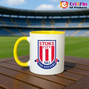 Cana Stoke City Anglia , cu logoul stema echipei, Cadoul Perfect - Img 32