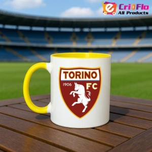 Cana Torino FC Italia , cu logoul stema echipei, Cadoul Perfect - Img 32