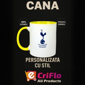 Cana Tottenham Hotspur Anglia , cu logoul stema echipei, Cadoul Perfect - Img 30