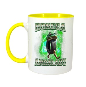 Cana Tralalero TraLaLa cu Boneca Ambalabu Brainrot Humor Meme - Img 5
