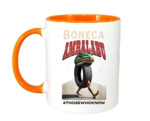 Cana Tralalero TraLaLa cu Boneca Ambalabu Italian Brainrot Meme Frog with Feet Bootleg - Img 6