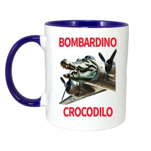 Cana Tralalero TraLaLa cu Italian Brainrot Bombardino Crocodilo - Img 4