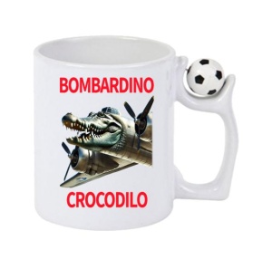 Cana Tralalero TraLaLa cu Italian Brainrot Bombardino Crocodilo - Img 9