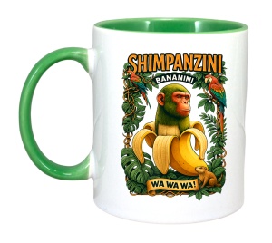 Cana Tralalero TraLaLa cu Shimpanzini Bananini Italian Brainrot Chimpanzee and Banana - Img 2