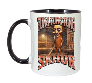 Cana Tralalero TraLaLa cu Tung Tung Sahur Funny Italian Brainrot Meme Graphic - Img 5
