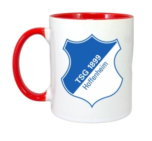 Cana TSG Hoffenheim Germania , cu logoul stema echipei, Cadoul Perfect - Img 8