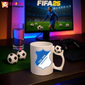 Cana TSG Hoffenheim Germania , cu logoul stema echipei, Cadoul Perfect - Img 11