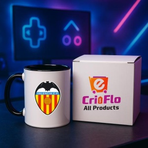 Cana Valencia_CF Spania , cu logoul stema echipei, Cadoul Perfect - Img 34