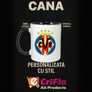 Cana Villarreal_CF Spania , cu logoul stema echipei, Cadoul Perfect - Img 35