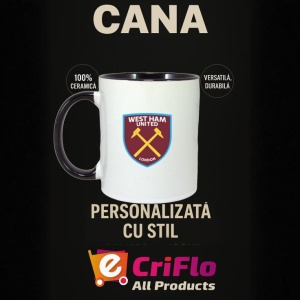 Cana West Ham United FC Anglia , cu logoul stema echipei, Cadoul Perfect - Img 35