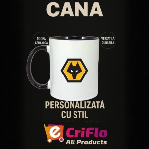 Cana Wolverhampton Wanderers Anglia , cu logoul stema echipei, Cadoul Perfect - Img 35