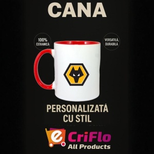Cana Wolverhampton Wanderers Anglia , cu logoul stema echipei, Cadoul Perfect - Img 45