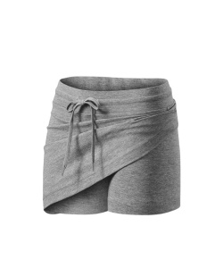 Fusta sport dama de culoare gri deschis