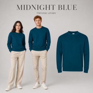 Hanorac Tip Bluză Unisex pentru Damă și Bărbați – 60% Bumbac, Interior Pieptănat, 280 g/m², S–5XL - Img 16