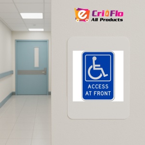 Indicator Access At Front Sign, Sticker autocolant - Img 5
