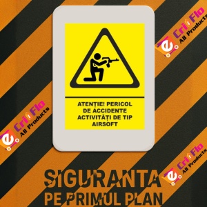 Indicator Activitati airsoft, Sticker autocolant - Img 3