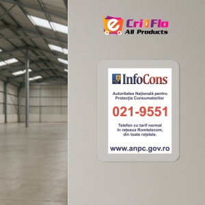 Indicator Afis inf cons, Sticker autocolant - Img 4