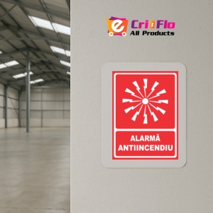 Indicator Alarma antiiincendiu, Sticker autocolant - Img 4