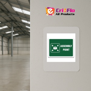Indicator ASSEMBLY POINT SIGNS, Sticker autocolant - Img 4