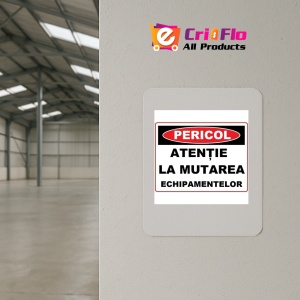 Indicator Atentie la mutarea echipamentelor, Sticker autocolant - Img 4