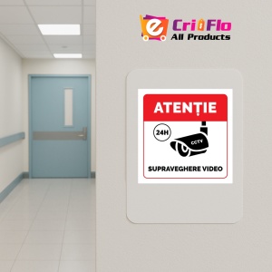 Indicator Cctv, Sticker autocolant - Img 5