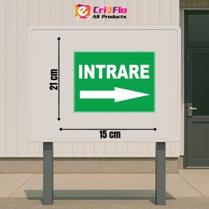 Indicator Cu intrare prin dreapta, Sticker autocolant - Img 2