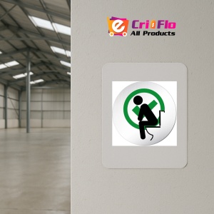 Indicator cu pozitia pe toaleta, Sticker autocolant - Img 3