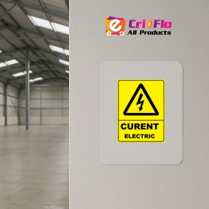 Indicator De avertizare pentru curent electric, Sticker autocolant - Img 3