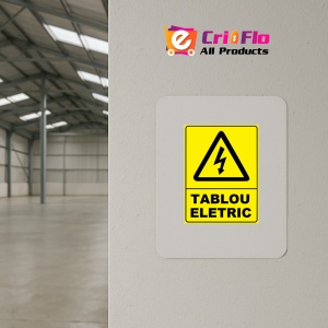 Indicator De avertizare pentru tablou electric, Sticker autocolant - Img 3
