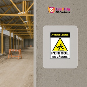 Indicator De avertizare pericol de cadere, Sticker autocolant - Img 5