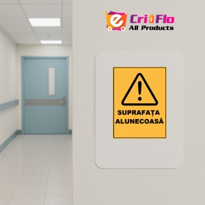 Indicator De avertizare suprafata alunecoasa, Sticker autocolant - Img 5
