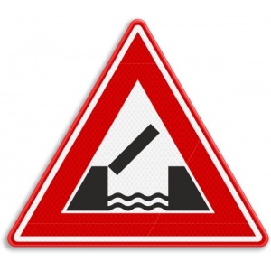 Indicator de circulatie pentru pod mobil, Sticker autocolant