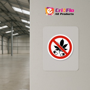 Indicator Eticheta fara droguri fara frunze, Sticker autocolant - Img 3