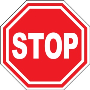 Indicator Eticheta stop pentru podea, Sticker autocolant
