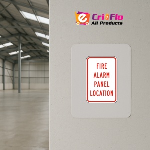 Indicator Fire Alarm Panel Location Sign, Sticker autocolant - Img 3