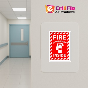 Indicator Fire extinguisher inside sign, Sticker autocolant - Img 4