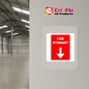Indicator Fire Hydrant Fire Safety, Sticker autocolant - Img 3