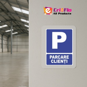 Indicator Indicator parcare clienti, Sticker autocolant - Img 4