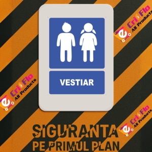 Indicator Indicator vestiar, Sticker autocolant - Img 3